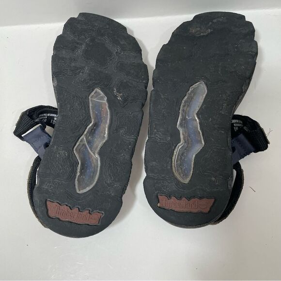 Timberland Olive Green Leather Outdoor Athletic Sandals - Picture 6 of 8